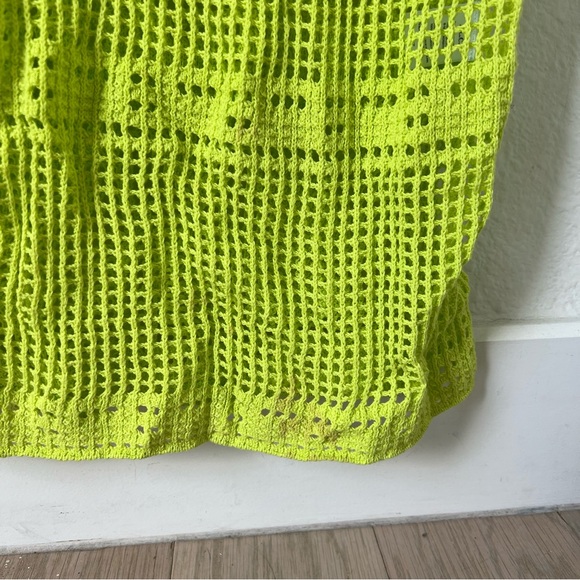 A.L.C. Monaghan Crochet Dress in Citronella - Picture 6 of 9